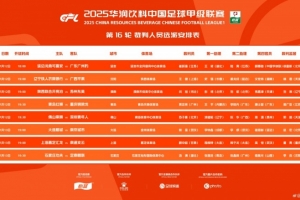 中甲、中乙裁判安排出爐：王健主吹遼寧鐵人vs廣西平果