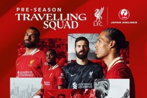 利物浦亞洲季前賽名單：薩拉赫、范迪克領銜，維爾茨等新援在列