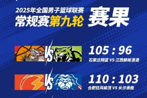 ??NBL今日戰(zhàn)報(bào)：石家莊翔藍(lán)戰(zhàn)勝江西鯨裕清酒 合肥力克長(zhǎng)沙