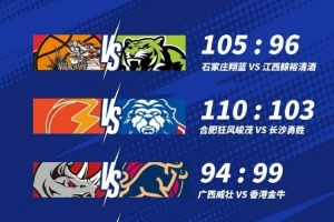 ??NBL戰(zhàn)報(bào)-廣西威壯94:99憾負(fù)中國(guó)香港金牛 湖北文旅迎賽季首勝