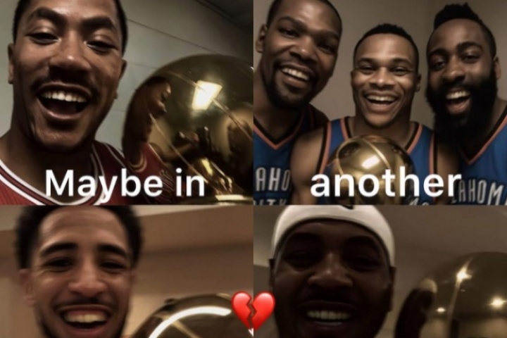 如果這些是真的？美媒AI：三少、卡椒、羅斯、哈利、甜瓜奪冠大笑