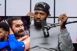 喬治曝亞當(dāng)斯曾“造傷”騙暫停 海王：原本想打鼻子但教練不讓