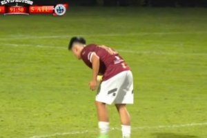 鄺兆鐳替補出戰(zhàn)萊里達競技季前賽，點球大戰(zhàn)罰入點球但球隊輸球