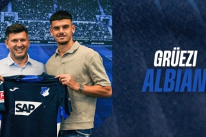 霍芬海姆官方：盧加諾后衛(wèi)哈伊達(dá)里加盟，據(jù)悉轉(zhuǎn)會費500萬歐元