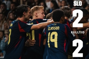 世預(yù)賽-斯洛文尼亞主場(chǎng)2-2絕平瑞典 伊蘭加破門(mén)&約克雷斯助攻