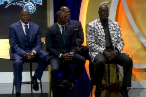 霍華德的名人堂引薦人分別為：奧尼爾、尤因、威爾金斯、帕里什