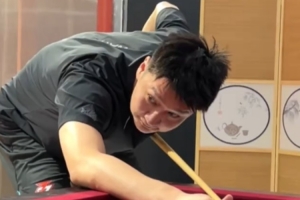 老友相聚！馬布里與孫悅打臺球：打籃球時沒見你這么快呢