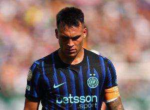 記者：勞塔羅大部分時間都在隨隊訓練，可以出戰(zhàn)對陣薩索洛的比賽