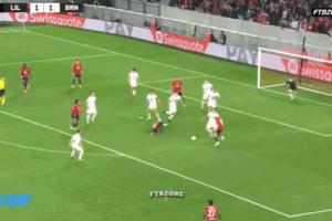 還有油！38歲吉魯精彩頭球力壓防守球員進球，里爾歐聯(lián)杯開門紅