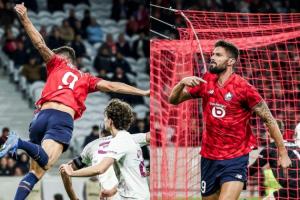 飛翔的大吉魯??吉魯高高躍起頭球制勝，近39歲高齡回歐洲5場3球