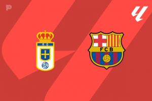 巴薩vs皇家奧維耶多首發(fā)：奧爾莫、拉什福德出戰(zhàn)，萊萬替補