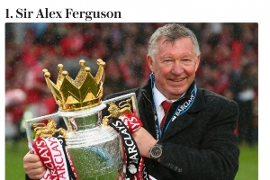 電訊報(bào)評(píng)英超歷史十大主帥：弗格森第1，瓜帥第2，溫格、穆帥三四