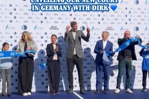 球場真好看！獨行俠官方攜手諾維茨基在其家鄉(xiāng)揭幕第4座翻新球場