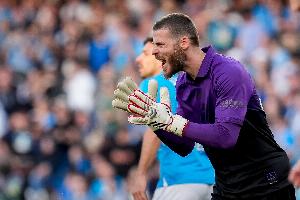 德赫亞本賽季每90分鐘阻止0.68粒丟球，位居五大聯(lián)賽門將之首