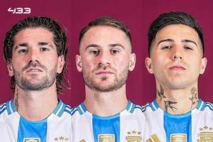 眾星云集！詹俊曬阿根廷等6國中場：這幾隊的3中場組合，誰更強？