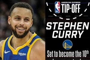 NBA官推預熱揭幕戰(zhàn)：庫里是歷史第10位為同一支隊效力17年的球員