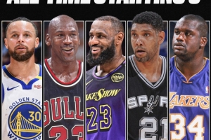 歷史前五球星？文班亞馬：喬丹、詹姆斯、庫里、奧尼爾、鄧肯