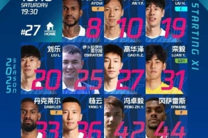 ??石家莊功夫VS深圳青年人首發(fā)陣容！