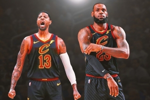 專欄作家：當(dāng)年騎士要用樂福換喬治 步行者怕詹姆斯長留騎士反悔