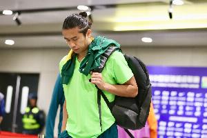 記者：張玉寧回歸乃比江參與國安賽前合練，侯森身體原因缺席