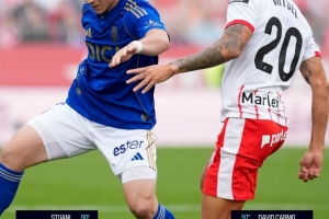 瘋狂！皇家奧維耶多97分鐘讀秒絕平3-3赫羅納，單場(chǎng)三粒點(diǎn)球