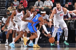 周二競彩籃球焦點(diǎn)：全勝雷霆?jiǎng)莶豢蓳?快船背靠背影響大