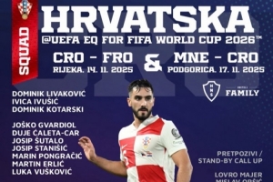 克羅地亞名單：莫德里奇領(lǐng)銜，佩里西奇在列，科瓦契奇入選后傷退