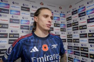 卡拉菲奧里：阿爾特塔要求我們贏得對抗，下半場表現(xiàn)出色本該獲勝