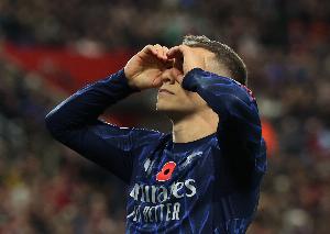 關(guān)鍵先生！加盟阿森納以來，特羅薩德改變局勢進球英超占比最高