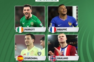 本輪歐洲世預(yù)賽最佳候選：姆巴佩、哈蘭德、奧亞薩瓦爾、帕洛特