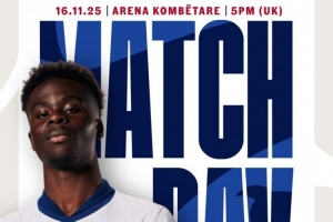 收官戰(zhàn)！英格蘭發(fā)布對陣阿爾巴尼亞海報：薩卡單人出鏡