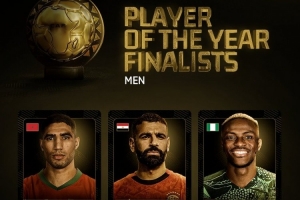 2025非洲年度最佳球員最終候選：阿什拉夫、薩拉赫、奧斯梅恩