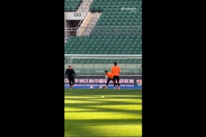 京媒：郭全博今日踩場，明天或許首次在工體面對老東家國安