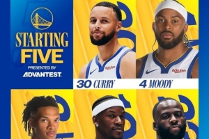 主場(chǎng)迎戰(zhàn)開(kāi)拓者！勇士首發(fā)：庫(kù)里、穆迪、理查德、巴特勒、追夢(mèng)