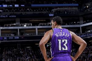 可圈可點！基根·穆雷首發(fā)14中7拿到19分5板2斷1帽 三分8中3