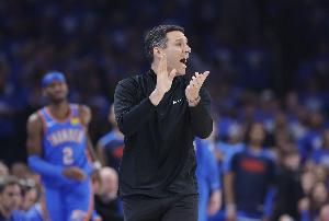 戰(zhàn)力榜：雷掘火穩(wěn)前3 活塞4 湖人6 太陽(yáng)7 勇士16 開(kāi)拓者20 快船21