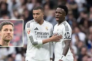 分兩派??科貝：維尼修斯82等人不滿阿隆索，姆巴佩居萊爾等支持