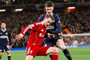 強(qiáng)弱不詳…利物浦歐冠連克馬競皇馬+大勝法鷹，但不敵荷甲土超榜1