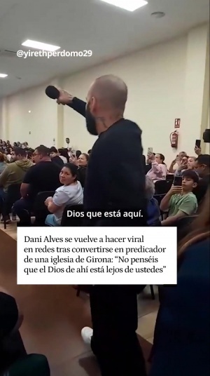 慷慨激昂！阿爾維斯成為傳教士后傳教：上帝就在我們身邊