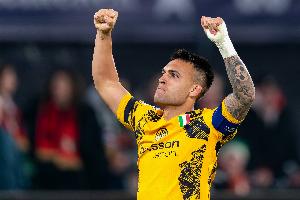 客戰(zhàn)比薩，勞塔羅沖擊攻破意甲29支球隊(duì)球門新紀(jì)錄