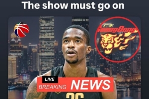 加盟廣東！薩姆納社媒轉(zhuǎn)發(fā)穿廣東球衣P圖：演出必須繼續(xù)進(jìn)行！