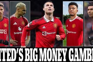 郵報(bào)評(píng)曼聯(lián)近5年引援TOP30：C羅第4姆伯莫第1，桑喬、安東尼墊底