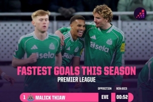 52秒頭球建功！佳夫刷新福登剛創(chuàng)造的本賽季英超最快進(jìn)球紀(jì)錄