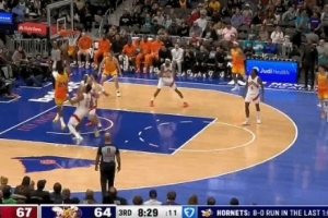 要反攻了？米勒突破拋投再中 黃蜂10-0追到差1分！