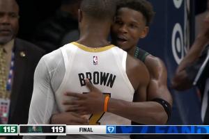 森林狼綠軍最后一秒 豪澤壓哨投進(jìn)三分 分差定格在4分