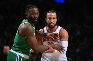 杰倫·布朗：這是一場(chǎng)很棒的勝利 尼克斯曾在季后賽淘汰了我們