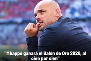 斯內(nèi)德：姆巴佩100%會(huì)贏得2026金球獎(jiǎng)，現(xiàn)評(píng)獎(jiǎng)標(biāo)準(zhǔn)不同于梅羅時(shí)代