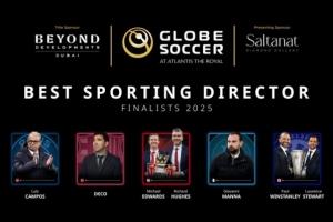 環(huán)足獎最佳體育總監(jiān)候選：坎波斯、德科、愛德華茲、休斯在列