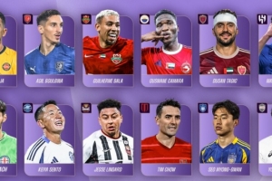 亞冠精英聯(lián)賽第5輪最佳候選：周定洋入圍，林加德、塔迪奇在列