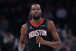 穩(wěn)定！很穩(wěn)定！杜蘭特半場(chǎng)8中5砍下11分5助攻